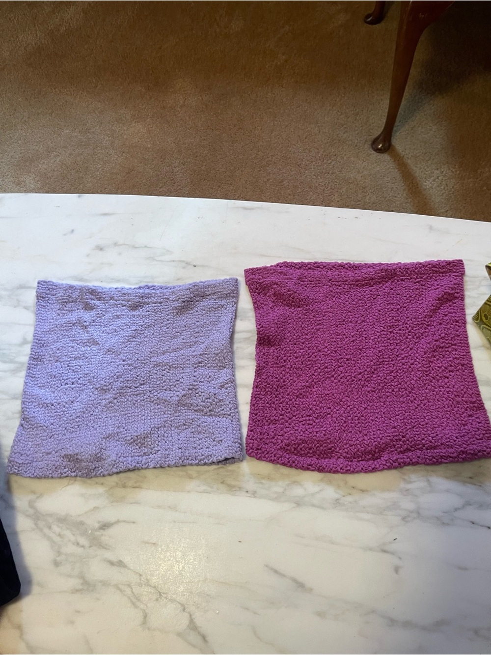 Purple and Lavender Tube Tops - Soft Stretchy Bottoms
